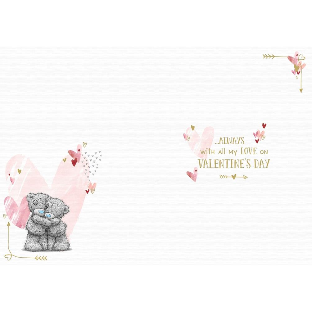 So Much Love To Give Me to You Bear Valentine's Day Card Extra Image 1